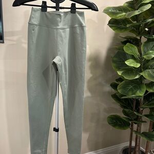 AYBL High-Waisted Leggings in Olive Green